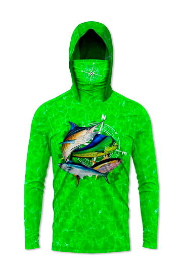 831319 Buzo pesca capota