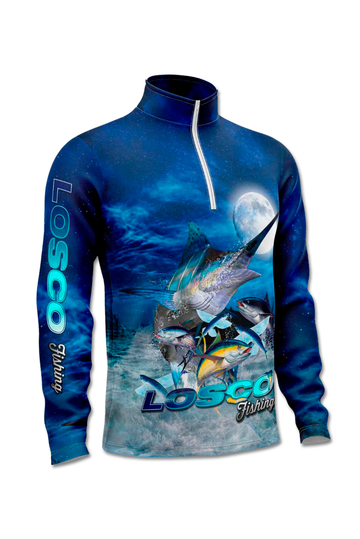 Buzo con cremallera pesca 841306