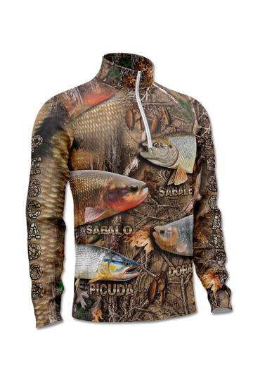 Buzo con cremallera pesca 841323