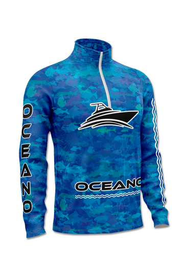 Buzo con cremallera pesca 841324