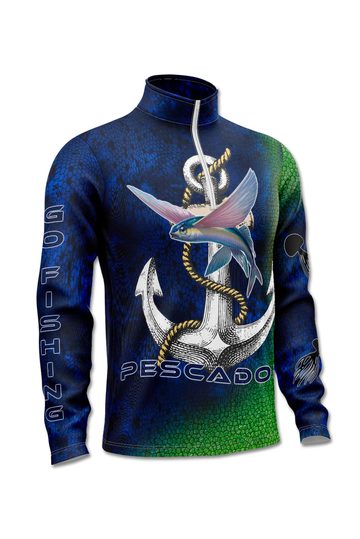 Buzo con cremallera pesca 841327