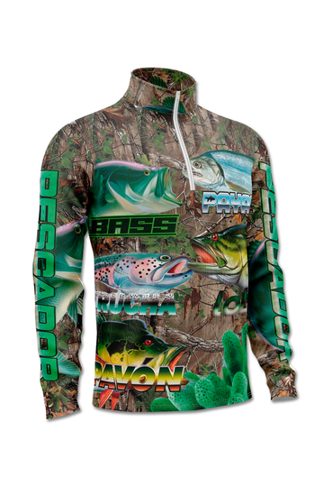 Buzo con cremallera pesca 841330