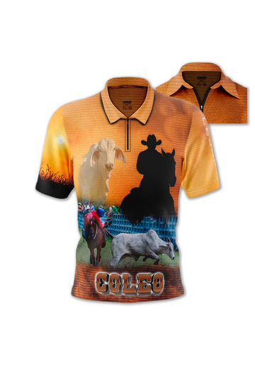 871809 Camiseta Polo Ganadería