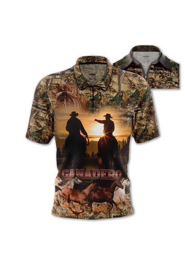 871820 Camiseta Polo Ganadería