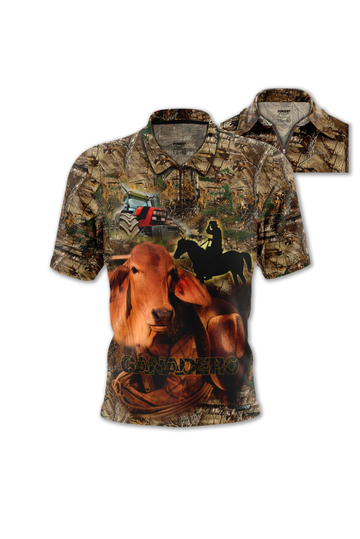 871822 Camiseta Polo Ganadería