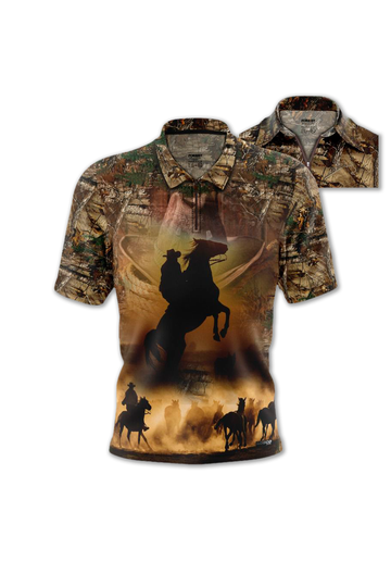 871828 Camiseta Polo Ganadería
