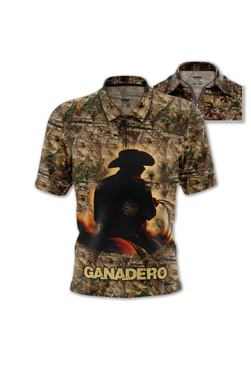87416 Camiseta Polo Caballos