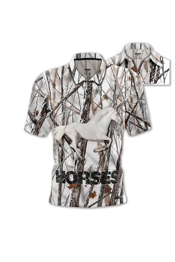 87426 Camiseta Polo Caballos
