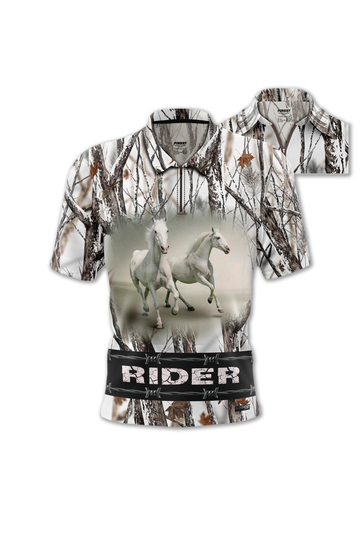 87428 Camiseta Polo Caballos