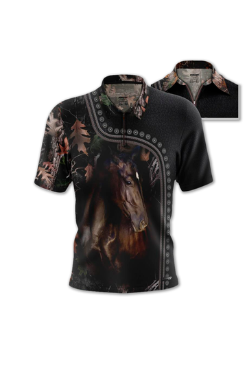 87431 Camiseta Polo Caballos