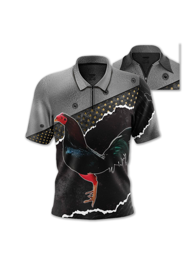 87704 Camiseta Polo Gallos