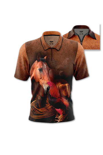 87714 Camiseta Polo Gallos