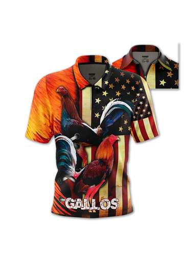 87721 Camiseta Polo Gallos
