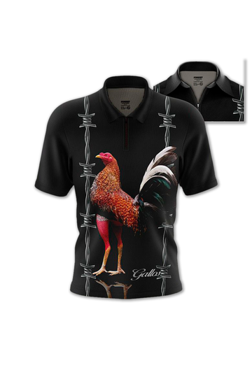 87722 Camiseta Polo Gallos