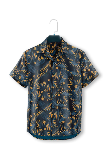 Camisa botones tropical 881505