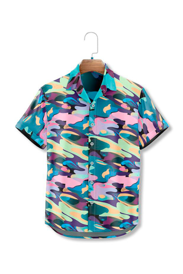 Camisa botones tropical 881512