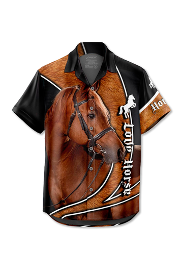 88405 Camisa Botones Caballo