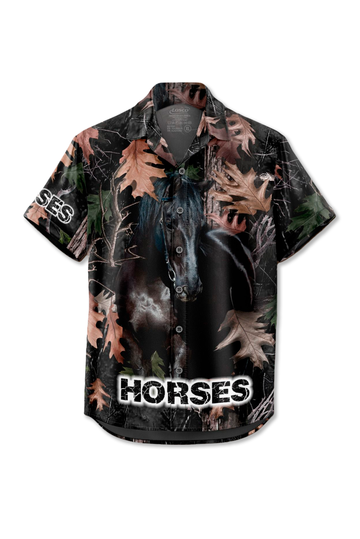 88408 Camisa Botones Caballo