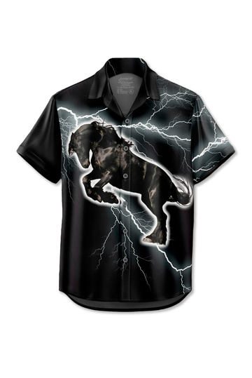 88409 Camisa Botones Caballo