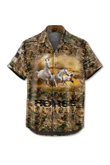 88410 Camisa Botones Caballo