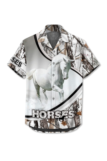 88412 Camisa Botones Caballo