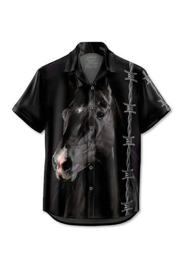 88416 Camisa Botones Caballo