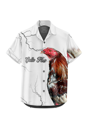 88701 Camisa Botones Gallo