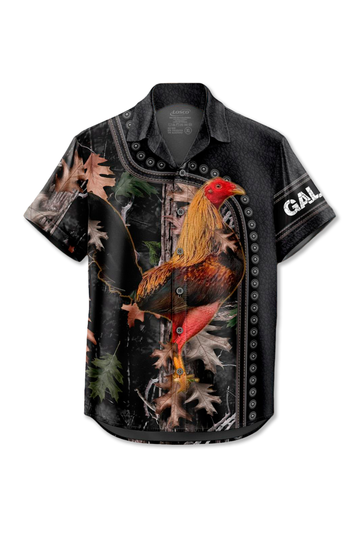 88702 Camisa Botones Gallo