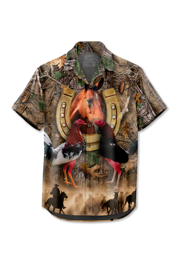 88706 Camisa Botones Gallo