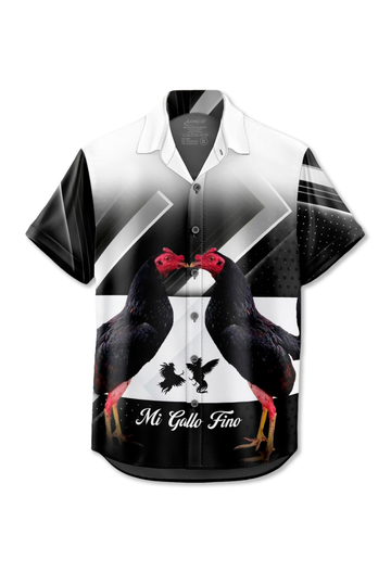 88714 Camisa Botones Gallo