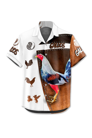 88718 Camisa Botones Gallo