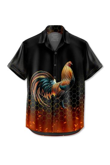 88719 Camisa Botones Gallo