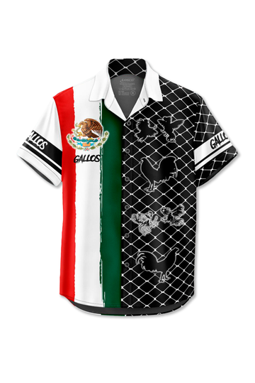 88723 Camisa Botones Gallo