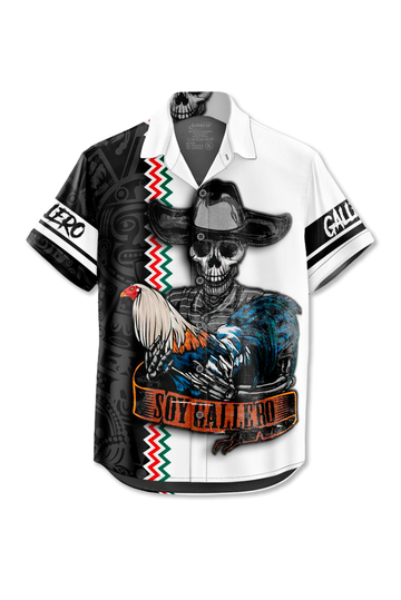 88724 Camisa Botones Gallo