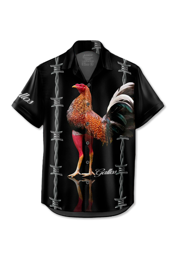 88725 Camisa Botones Gallo