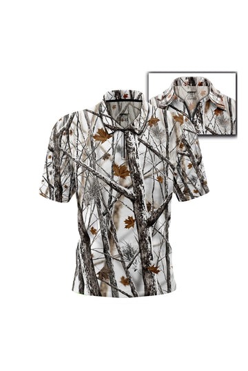 Camisa Polo Forest con Cremallera Alaska
