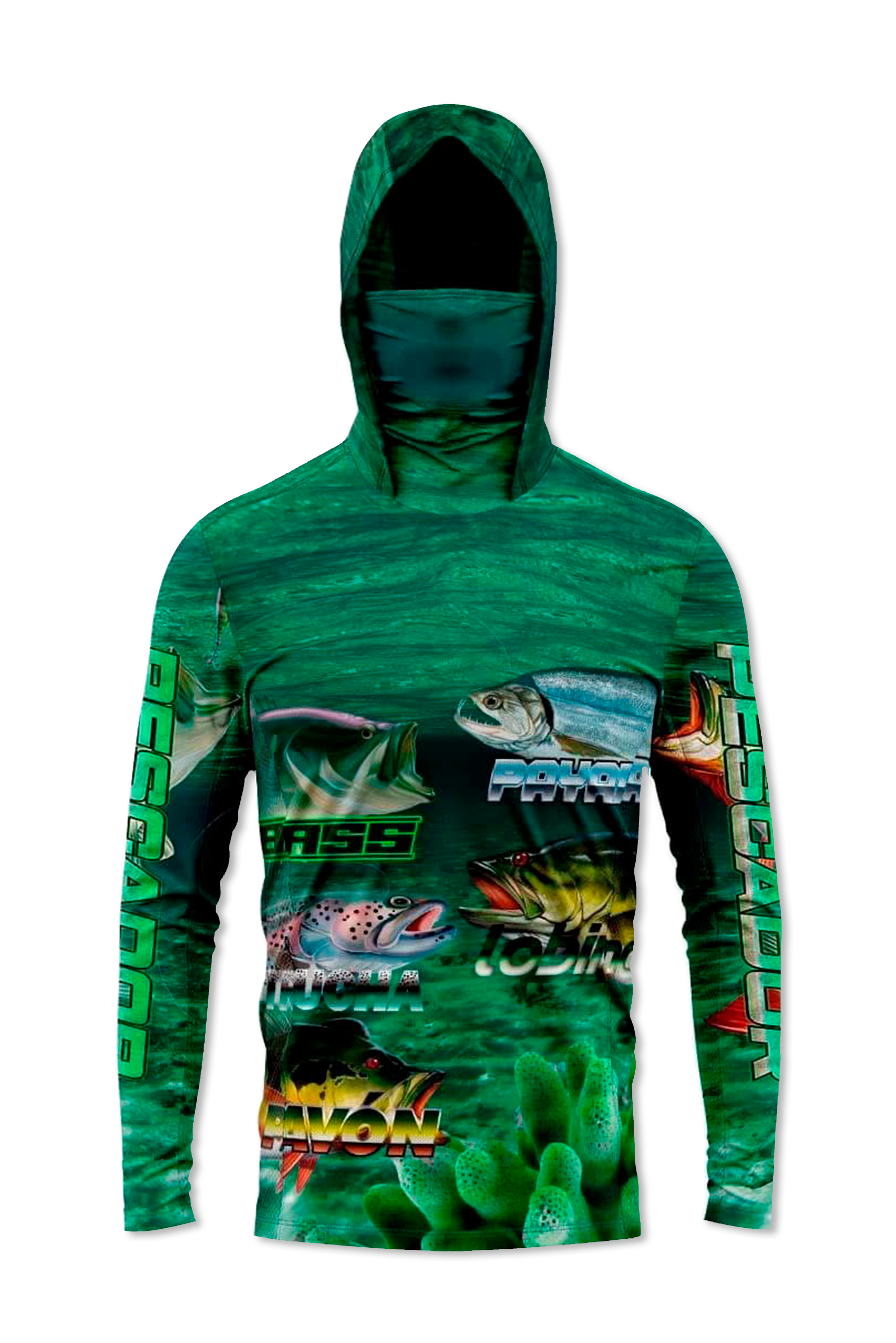 831304 Buzo pesca capota