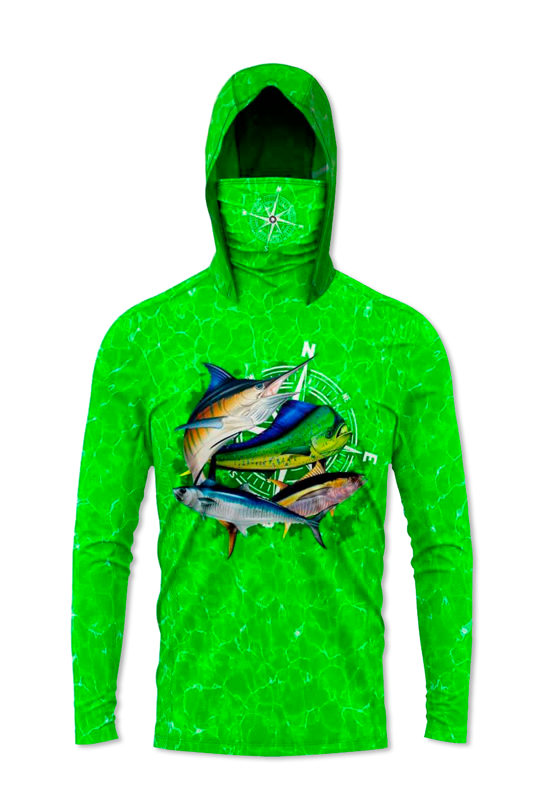 831319 Buzo pesca capota