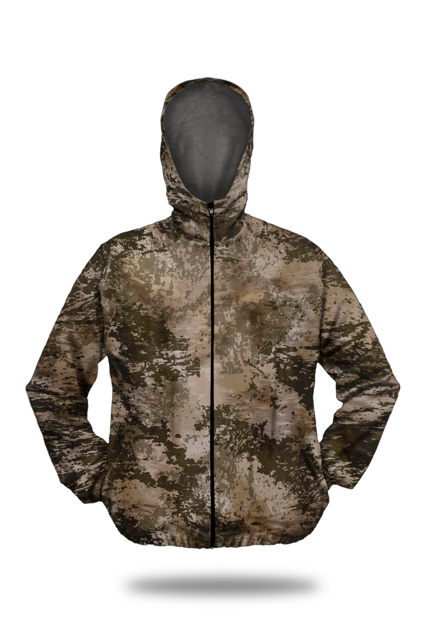 818203 Chompa corta vientos Army