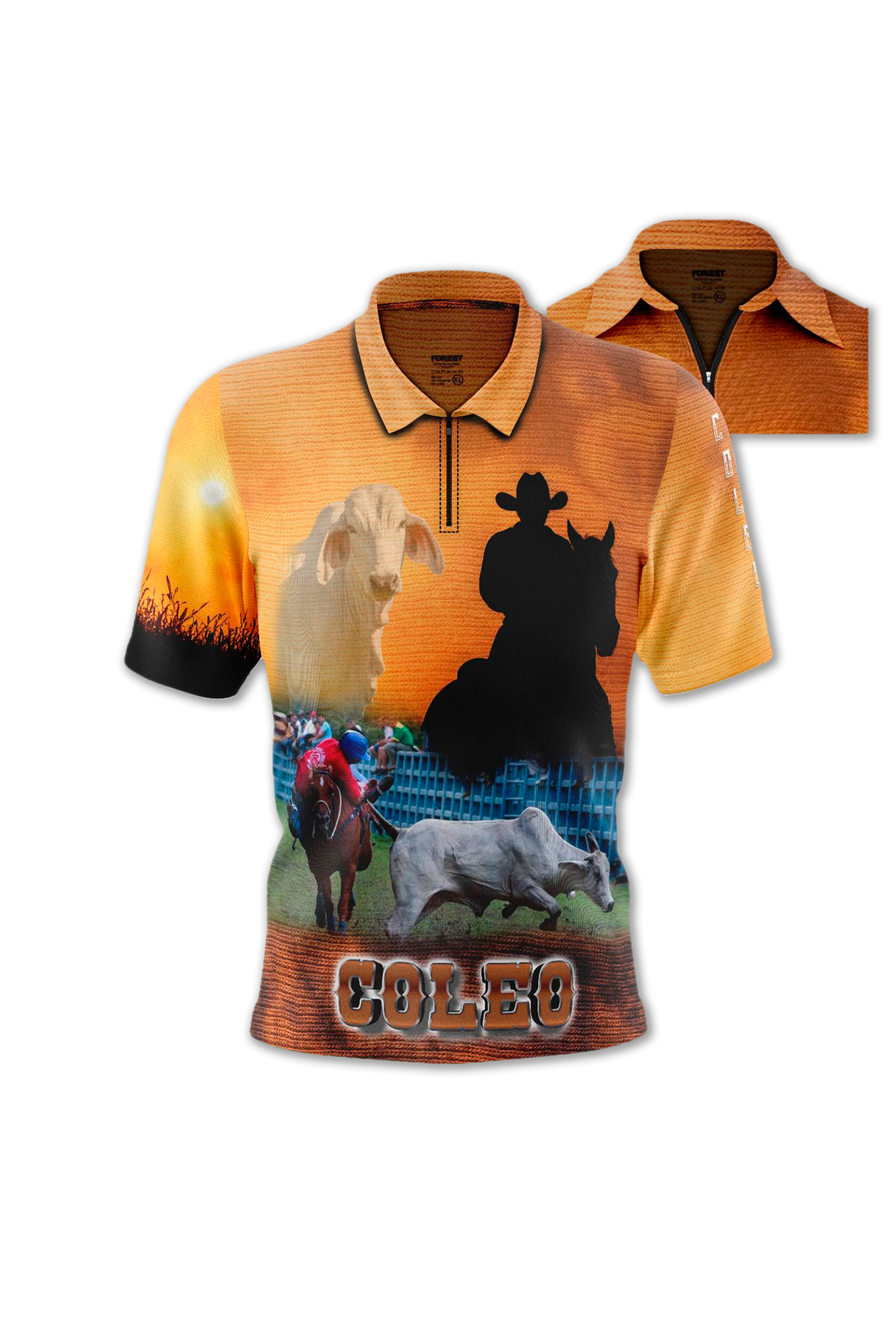 871809 Camiseta Polo Ganadería