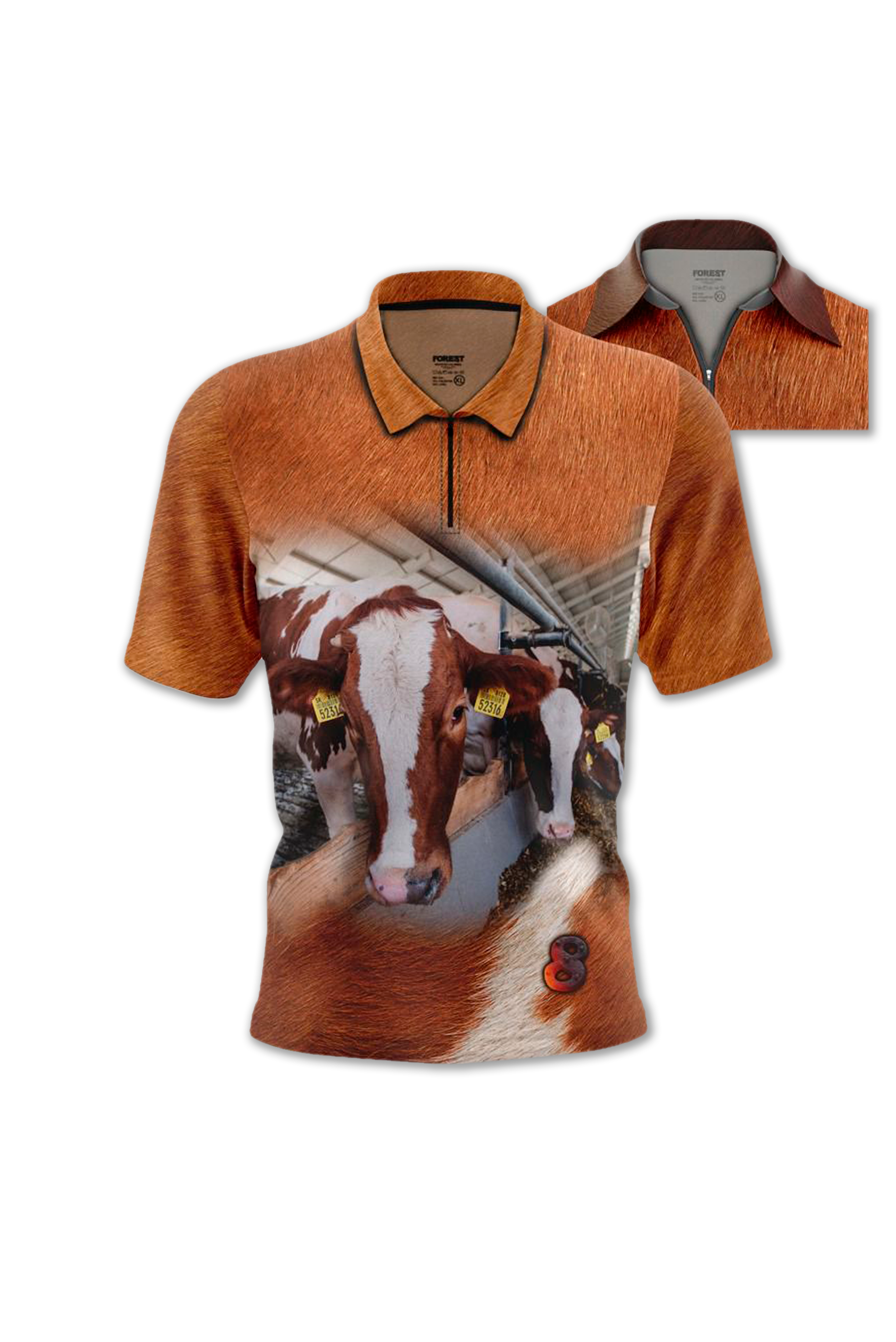 871817 Camiseta Polo Ganadería