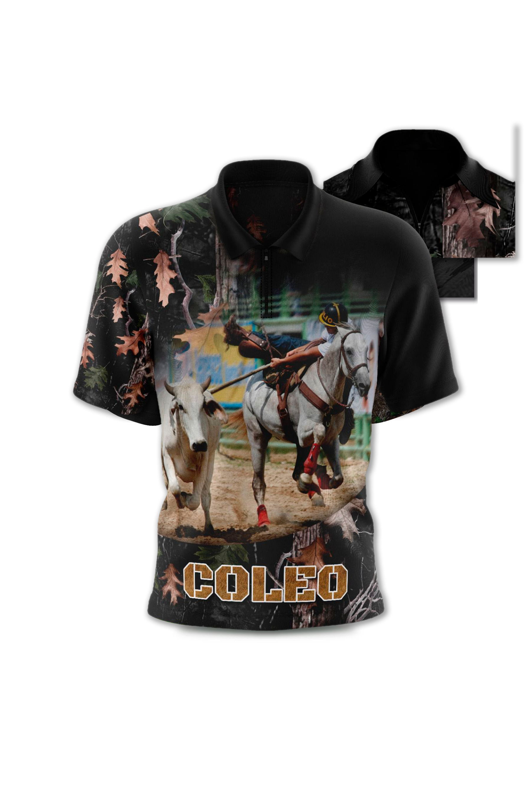 87402 Camiseta Polo Caballos