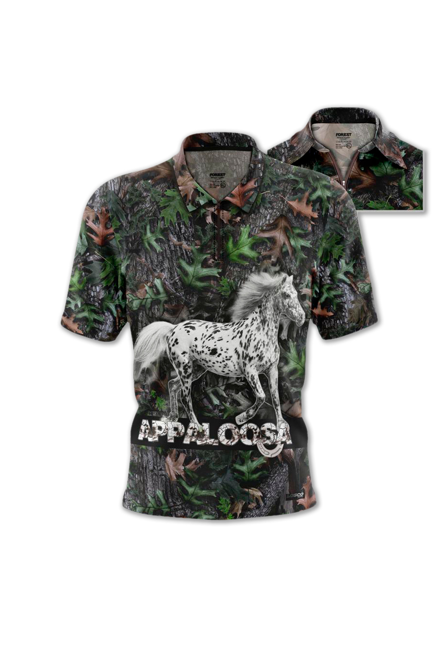 87420 Camiseta Polo Caballos