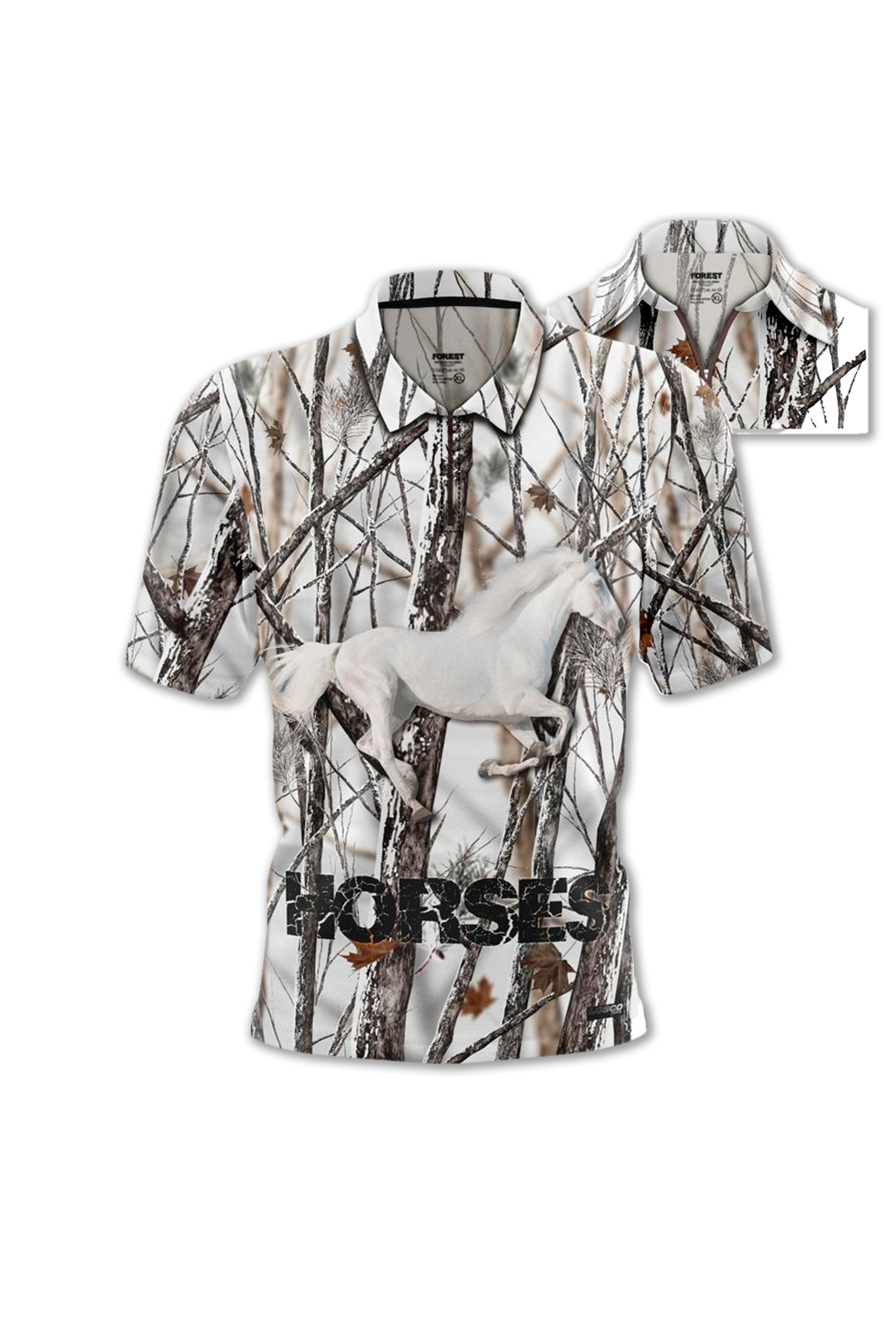 87426 Camiseta Polo Caballos