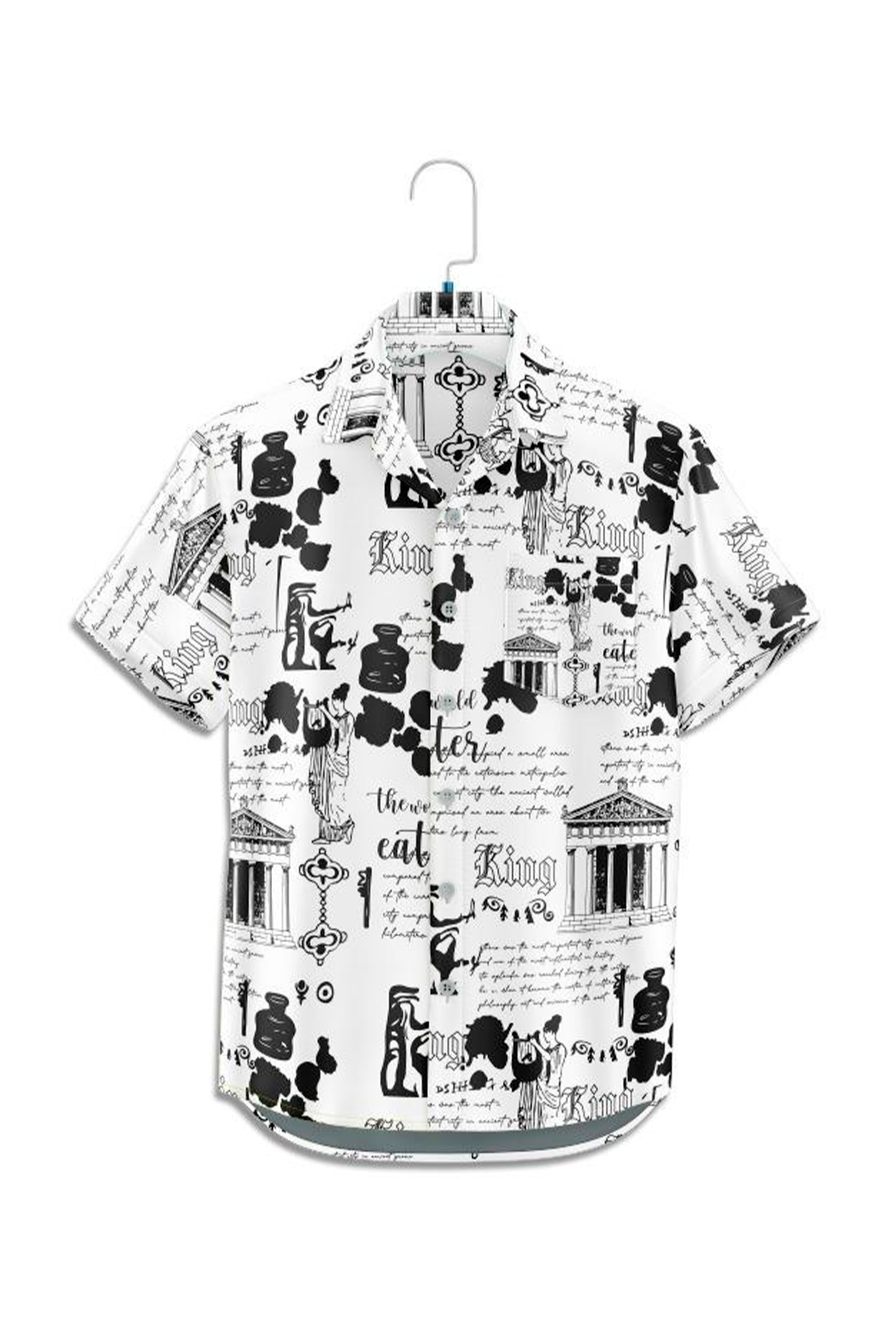 Camisa botones tropical 881501