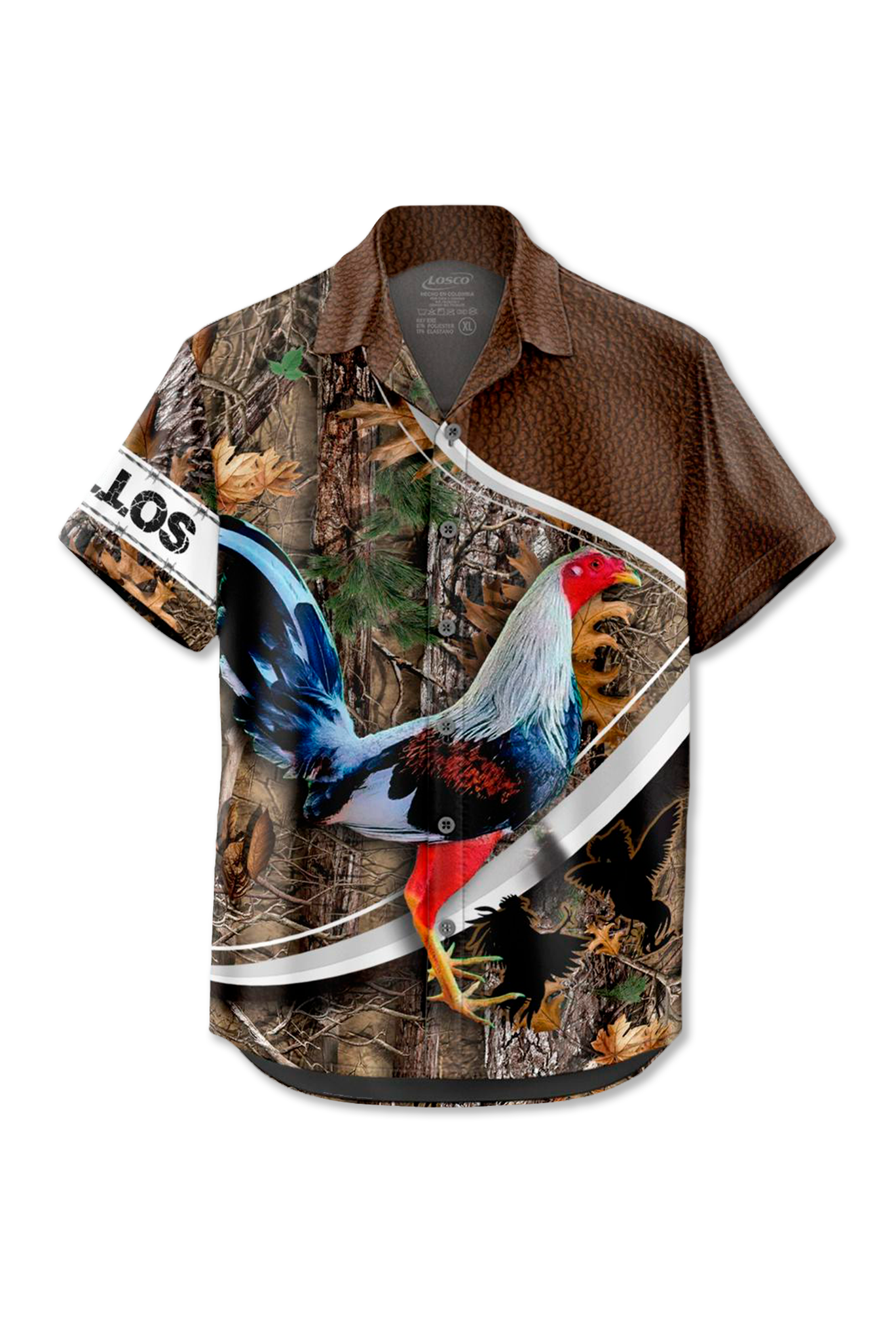 88720 Camisa Botones Gallo