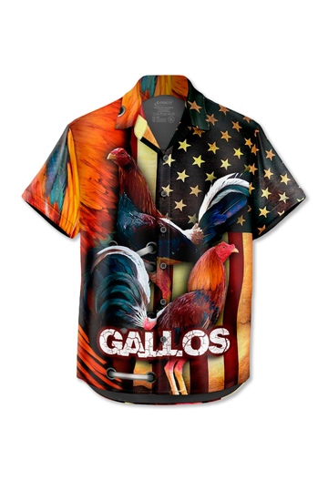 88728 Camisa Botones Gallo