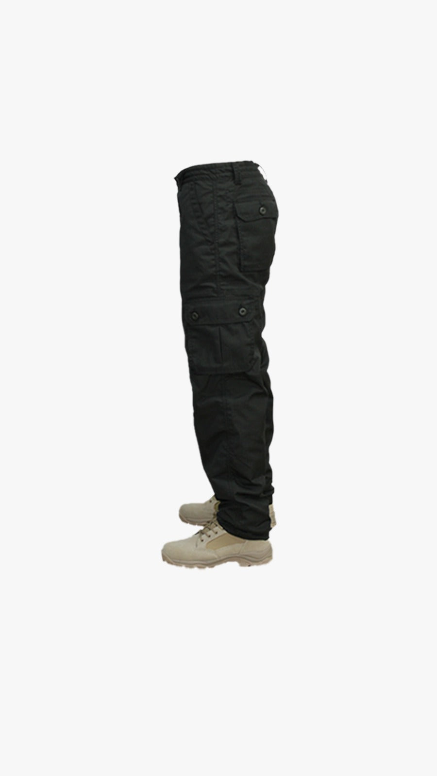 814601 Pantalón Cargo black